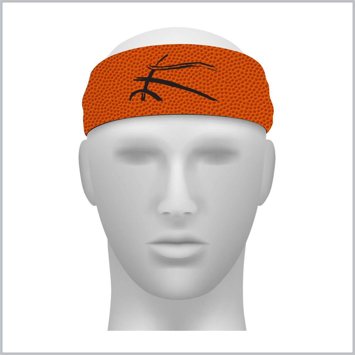 Bandana BASQUETE REF. F 006 Bandana personalizada BASQUETE REF. OO6 - Imagem 1