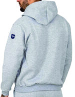 MOLETON UNISEX  - BASQUETE  BRASIL -  CINZA MESCLA - Imagem 3